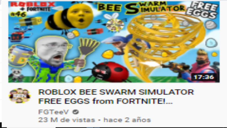 fgteev playing roblox bee swarm simulator