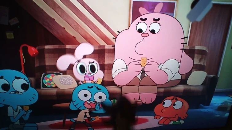 WHY IS GUMBALL STILL LOW PITCHED ON HULU????????