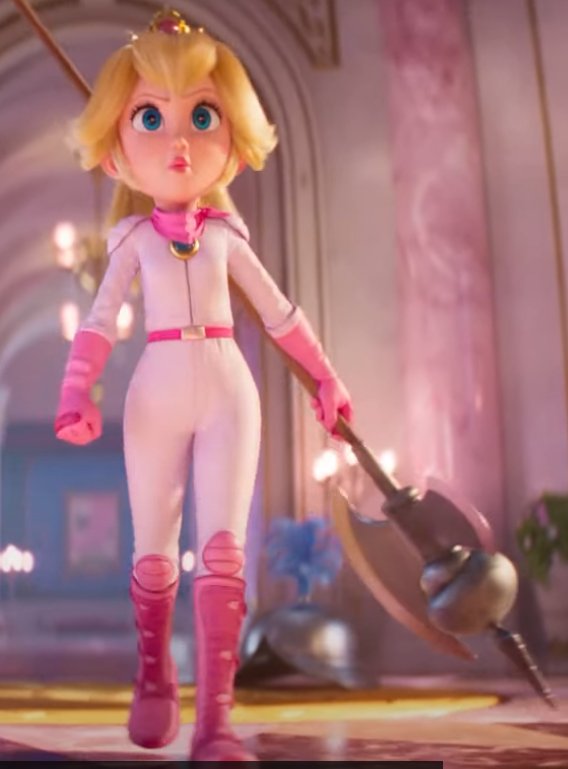 So they made Princess Peach a bad who defends her people