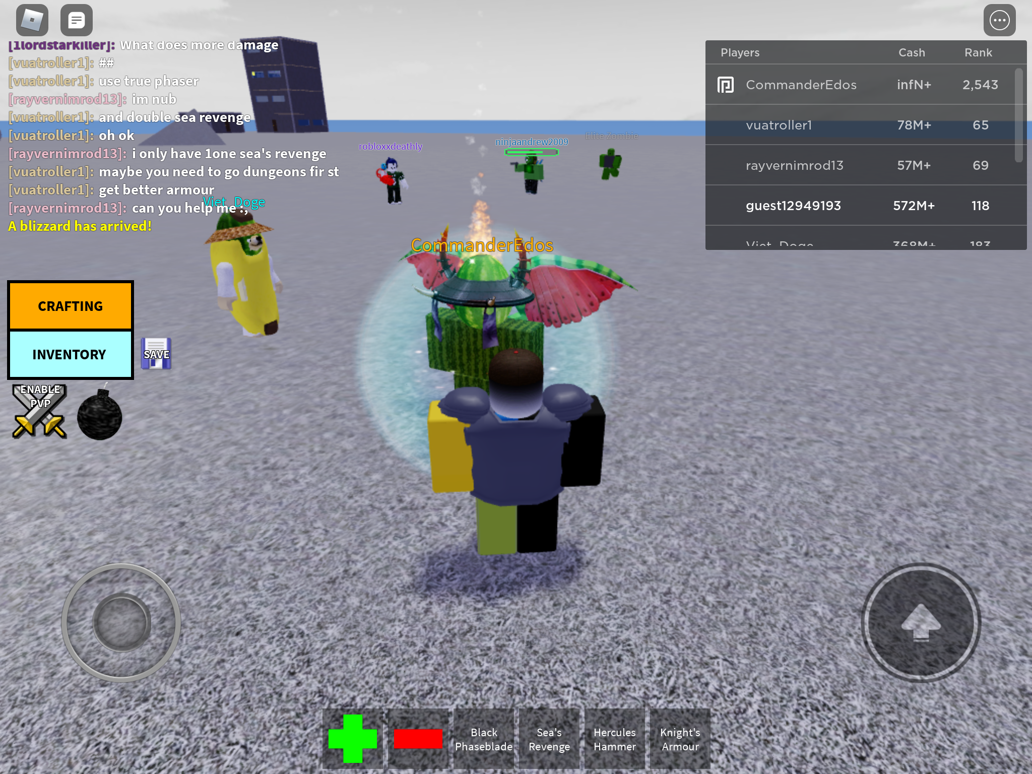 Craftwars Roblox Script