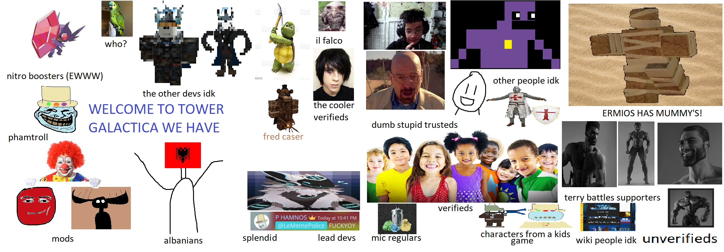 to Tower Galactica, we have Fandom