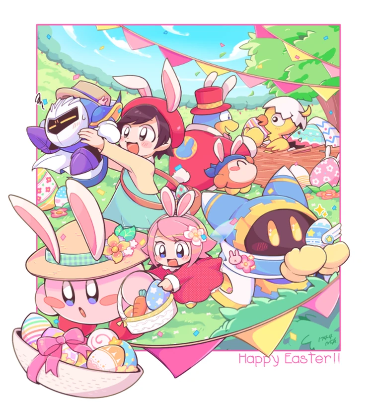Wholesome Kirby Easter/Regular Cute Pictures!! D Fandom