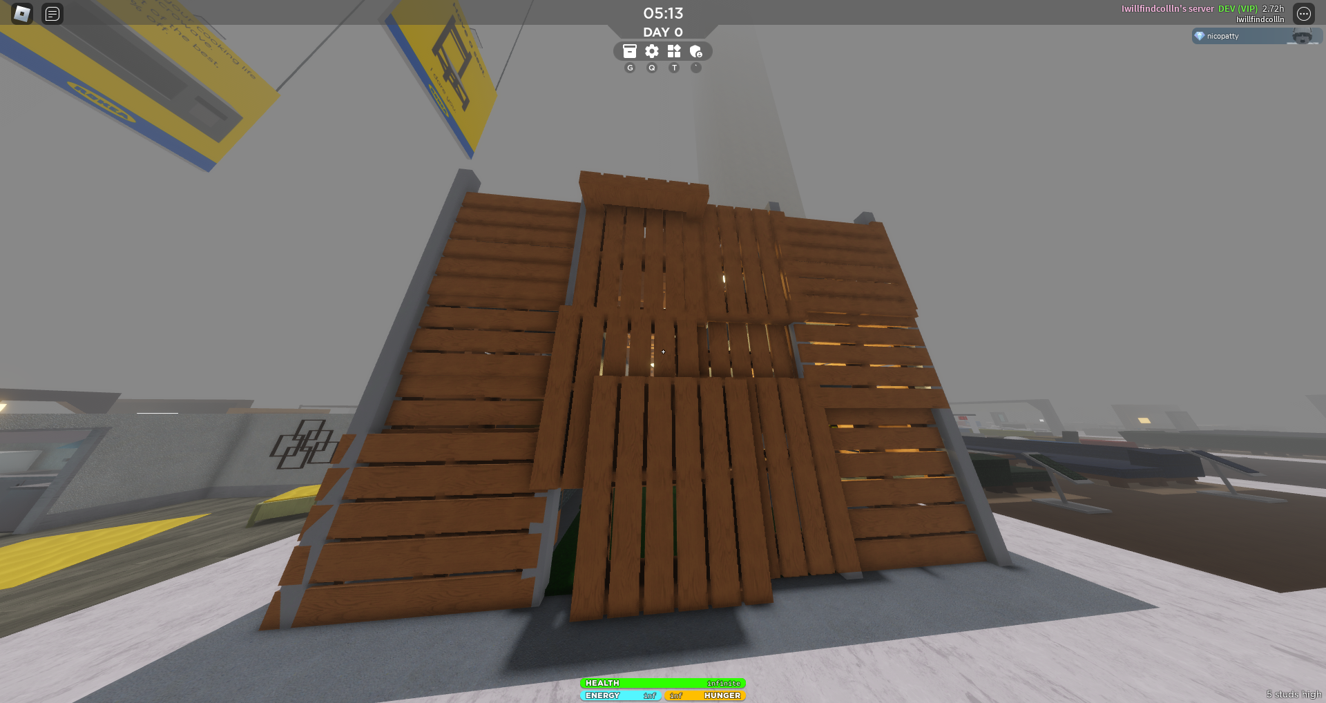A base we made in a game called scp-3008 , pretty cozy right? : r/roblox
