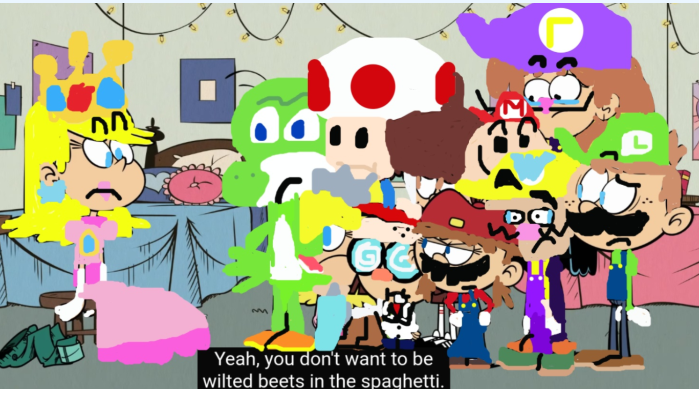 Mario X Loud House Edit Fandom 2636