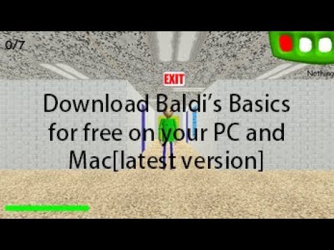 Baldis Basics Download Pc