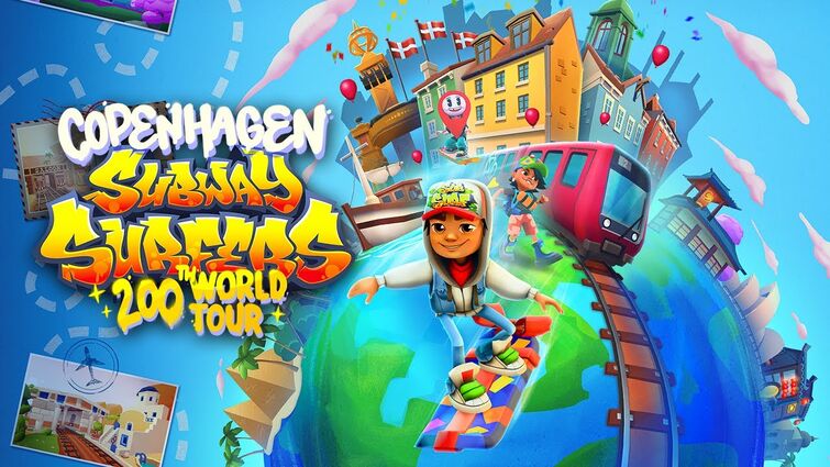 Subway Surfers 200th World Tour | 13th Birthday in Copenhagen | Official Trailer