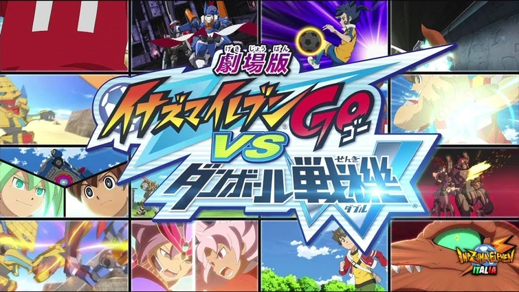 Inazuma Eleven GO VS Danball Senki W in ITALIANO [ TRAILER ]