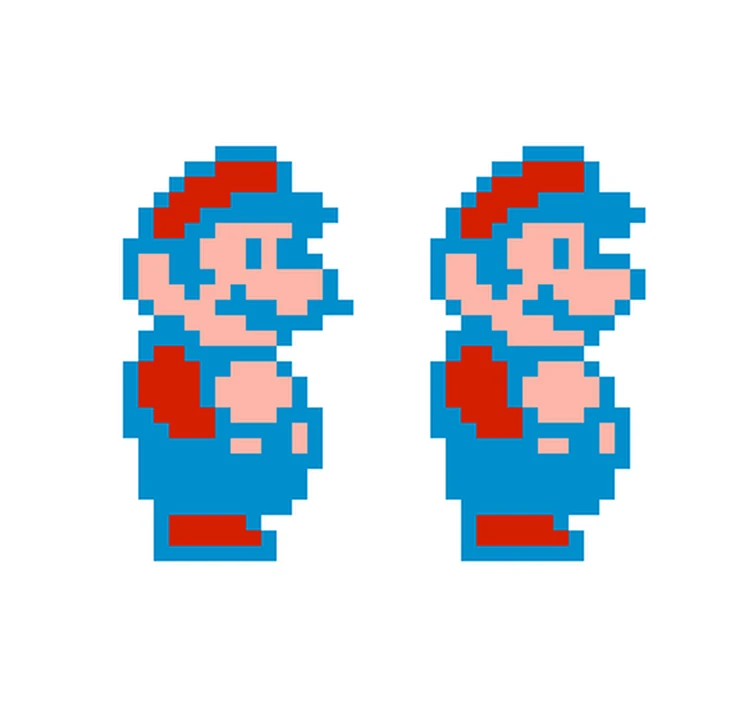 Why is Mario's overalls black in Super Mario Bros. 3 Fandom