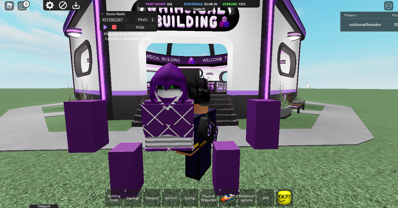 Im Currently Working On My King Crimson Requiem Model Based Of Abdm One Fandom - whimsical building roblox