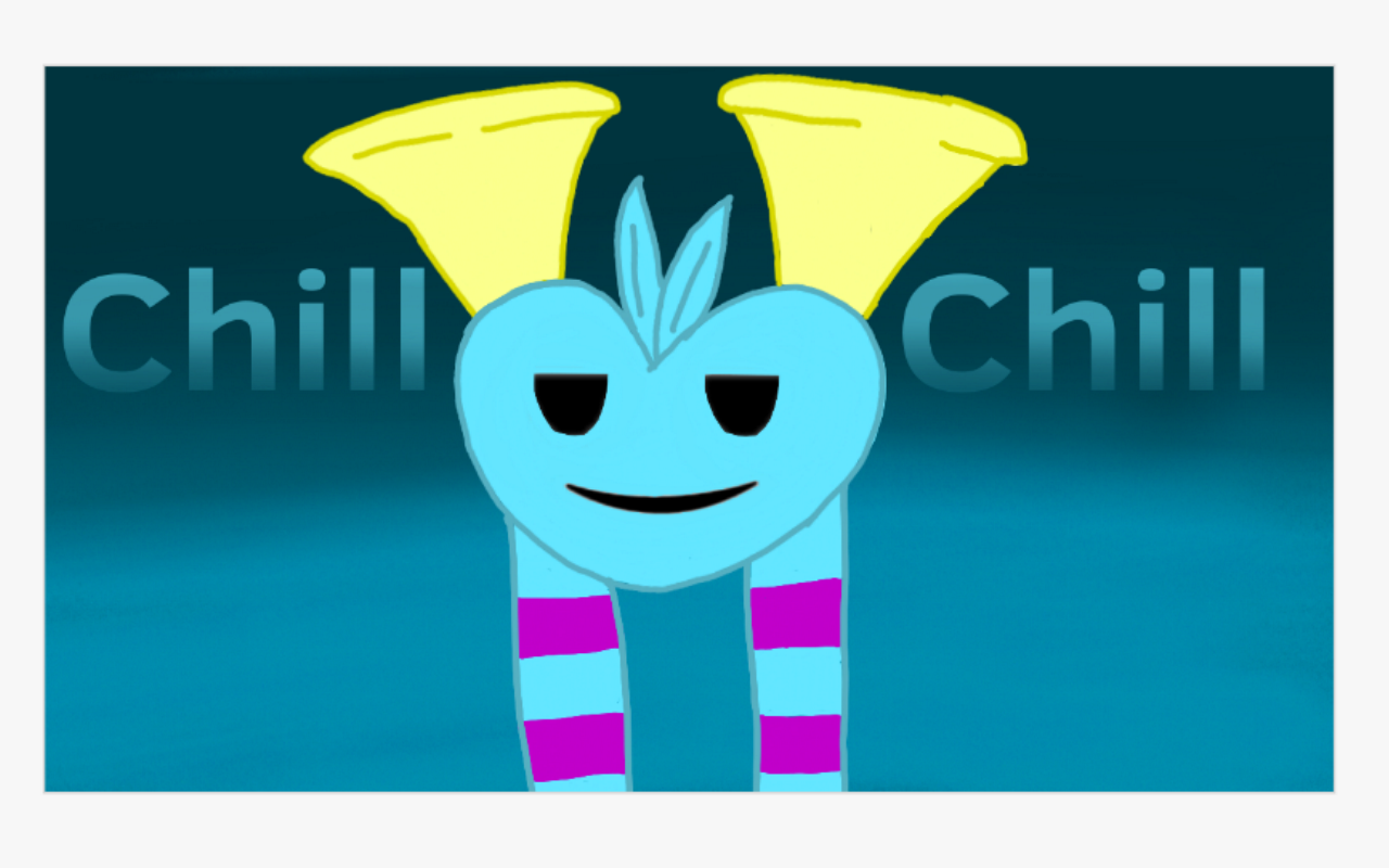 Chill Face Roblox Wallpaper