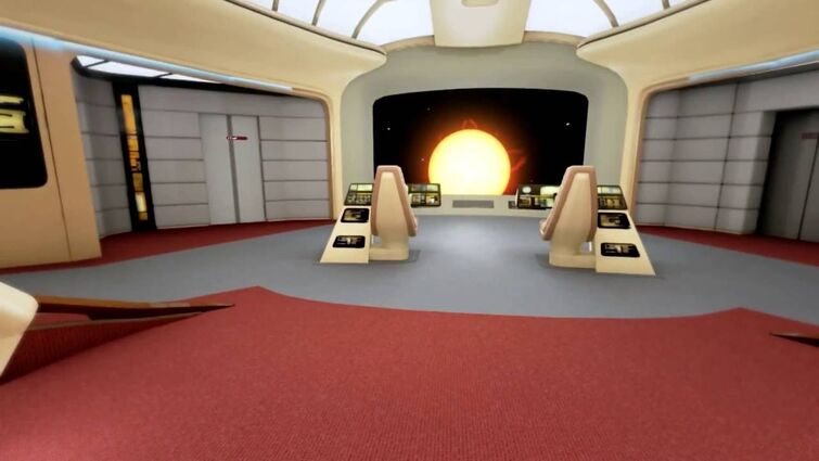 Star Trek USS Enterprise NCC-1701-D Virtual Tour in Unreal Engine 4