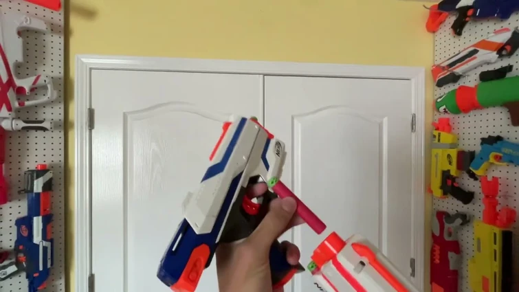 Nerf N-Strike elite sidestrike inspect and firing￼