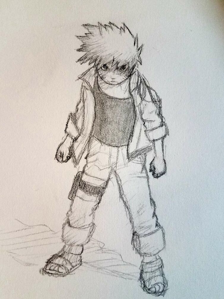 Naruto Uzumaki pencil sketch : r/Naruto