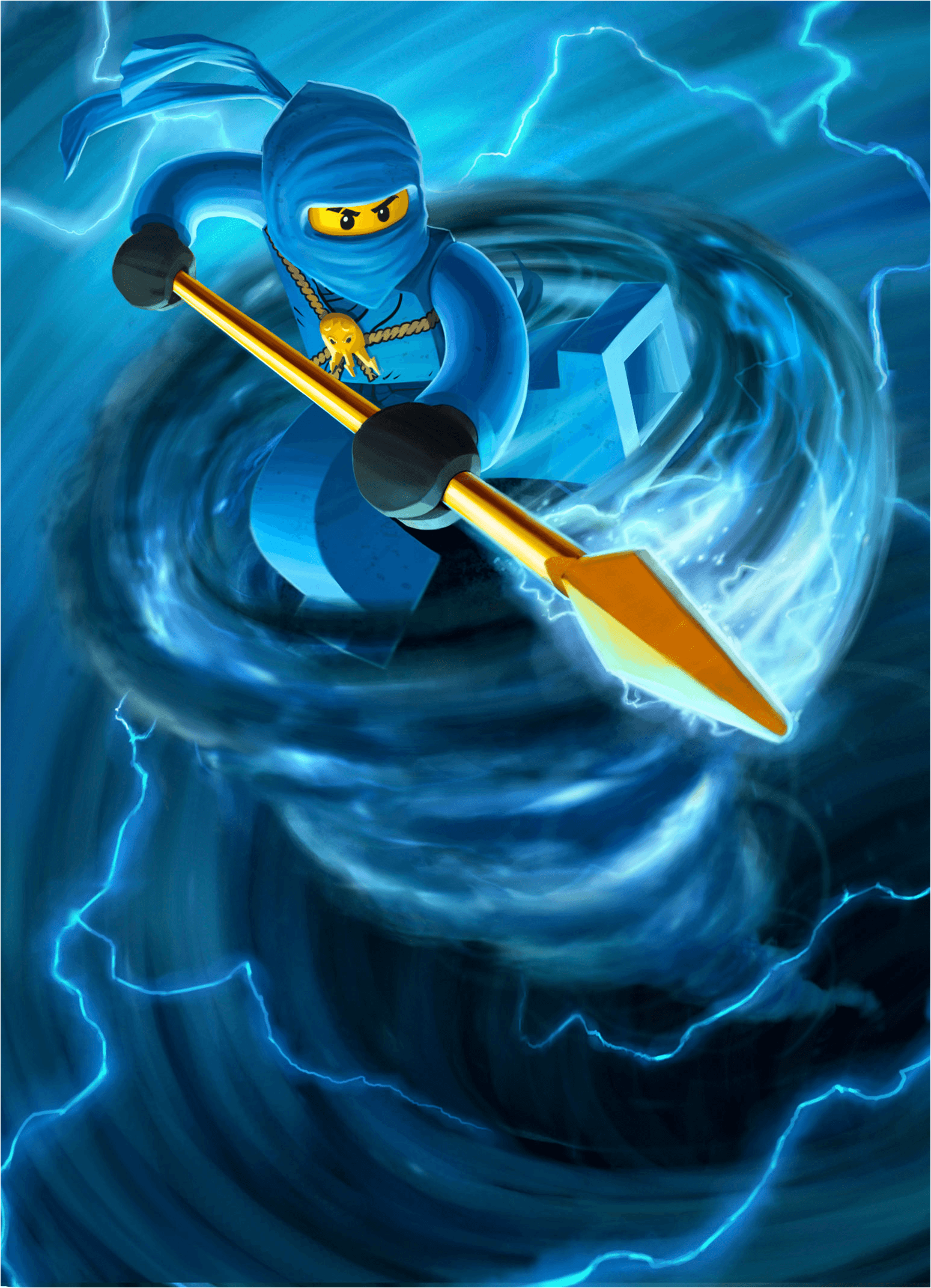 blue ninja wallpaper