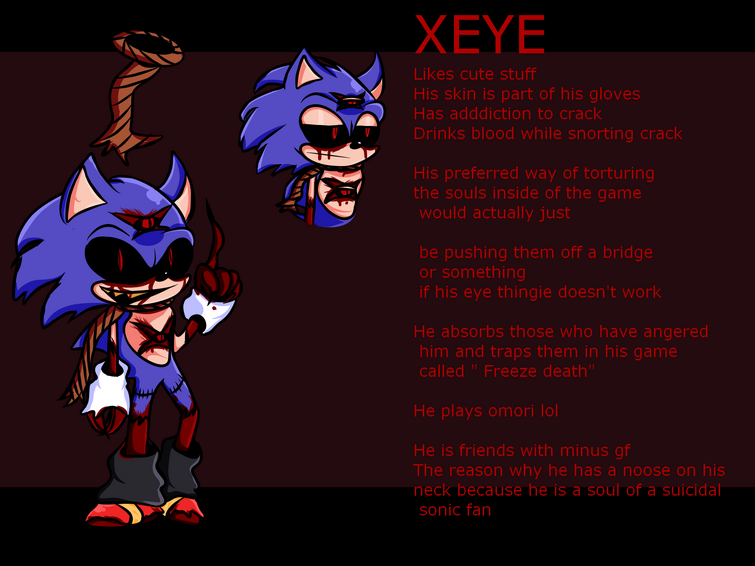 Toonfan91 on X: Here's what I've been using for my Twitter banner since  the start of October. All I'll say about it is, if Sonic.EXE was in  #FNAF4, the game would be