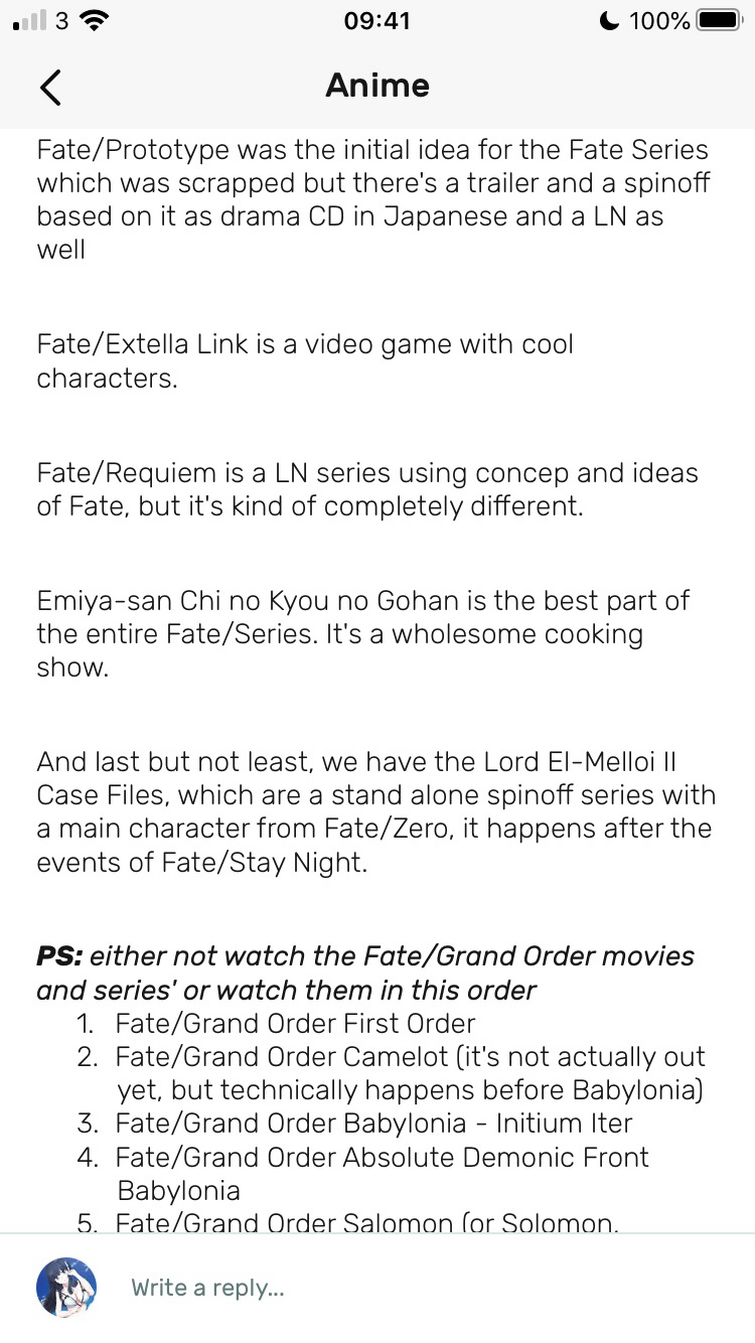 The Best Order To Watch The Fate Series!