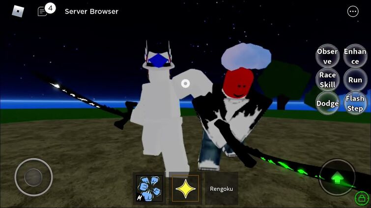 Fighting Rip indra in Blox fruits 