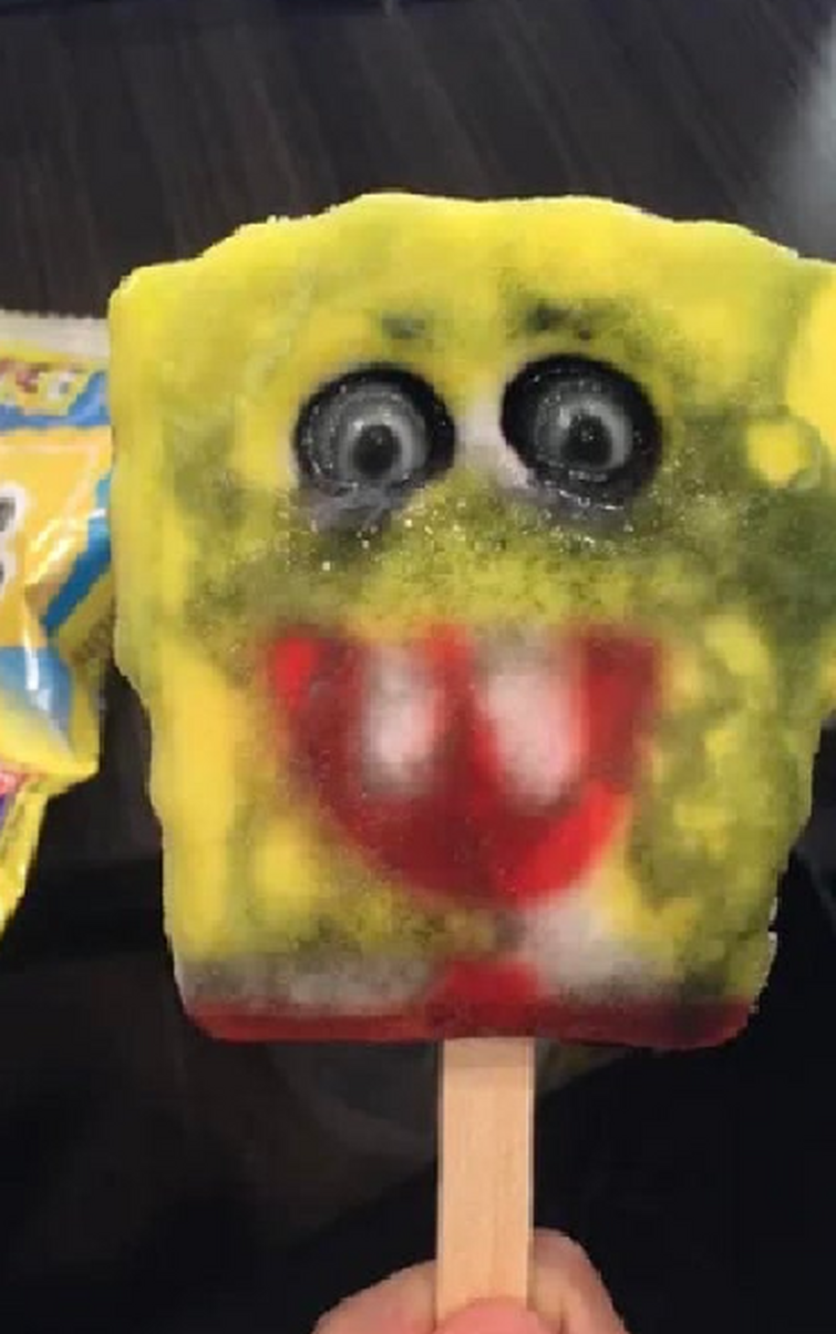 There’s something off with my SpongeBob popsicle... Fandom
