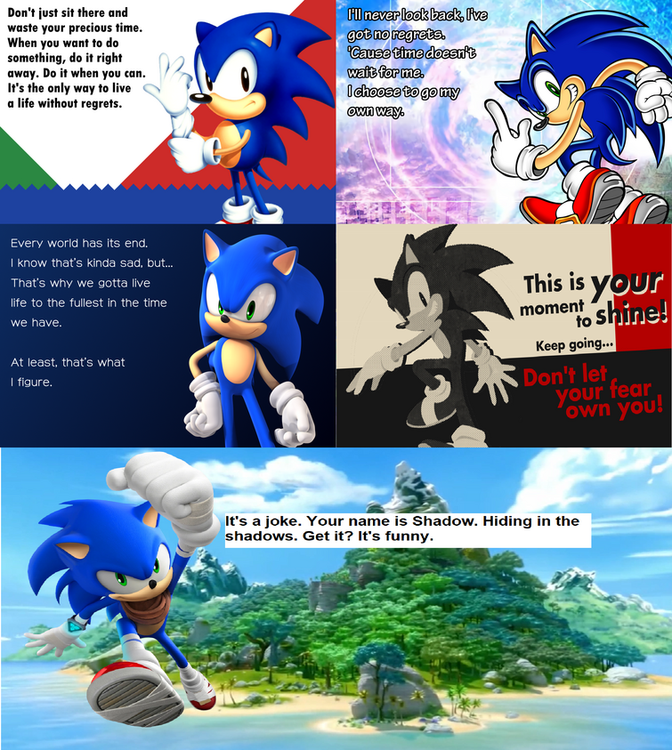 How Shadow the Hedgehog should have ended (MEME)