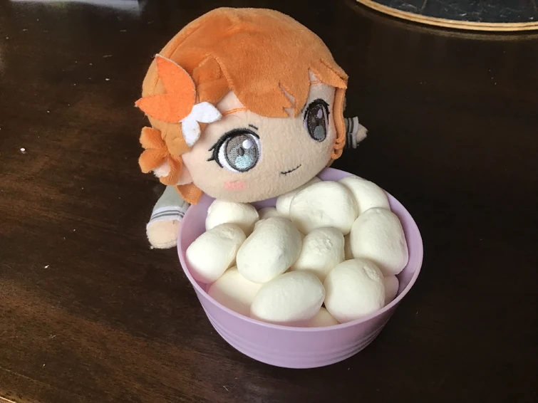 Minoneso has a bowl of chocolatefilled marshmallows! Fandom