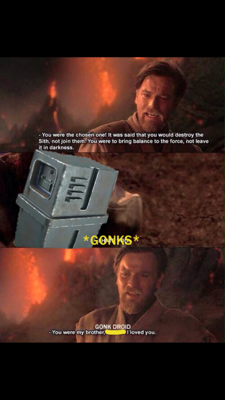 You were the chosen one