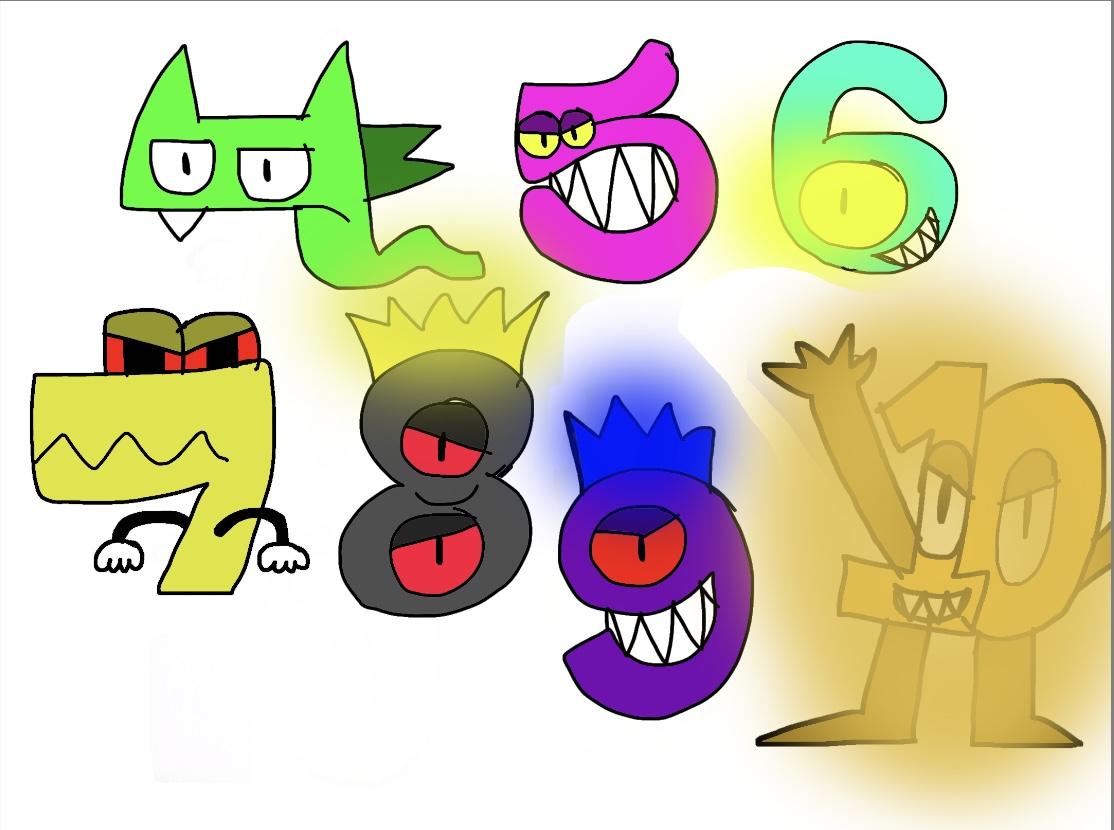 My Unofficial 4 Reacts To Number Lore 4 by AmyGirl2001 on Sketchers United