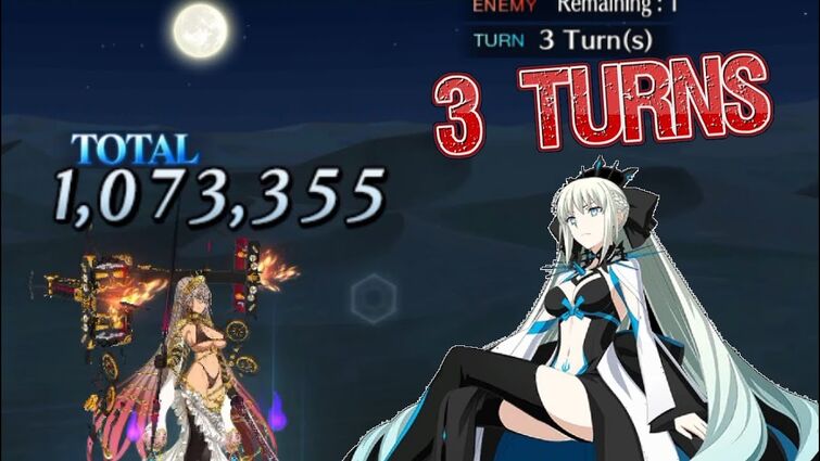 【FGO】Halloween - Zenobia Challenge Quest『3T Clear』ft. Morgan le Fay