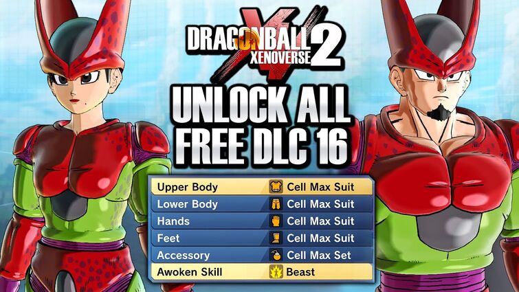 Dragon Ball Xenoverse 2 DLC & Free Update Trailer Shows Cell Max in Action