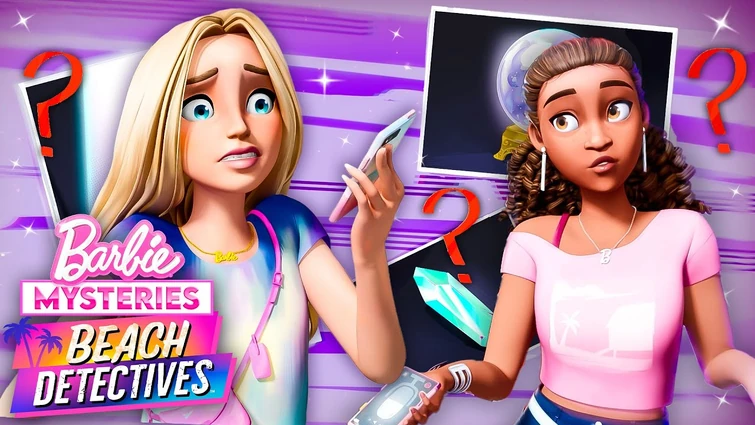 Barbie & Barbie need a clue!  I Barbie Mysteries: Beach Detectives 🏖️🕵️‍♀️ I Netflix Family
