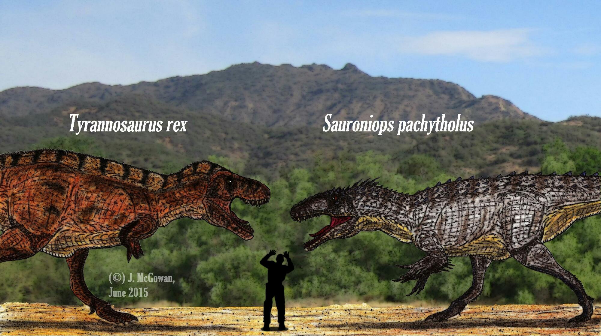 SAURONIOPS VS TYRANNOSAURUS Fandom.