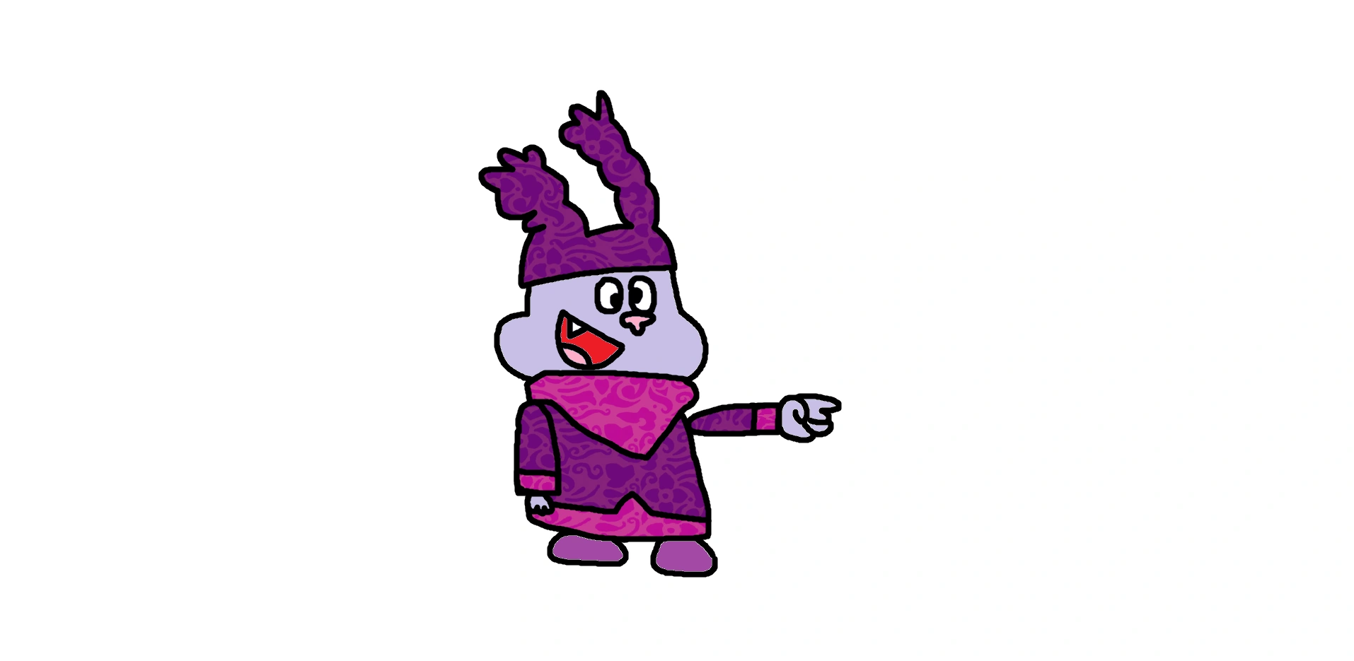 i drew chowder and also i used the actual patterns from the show Fandom