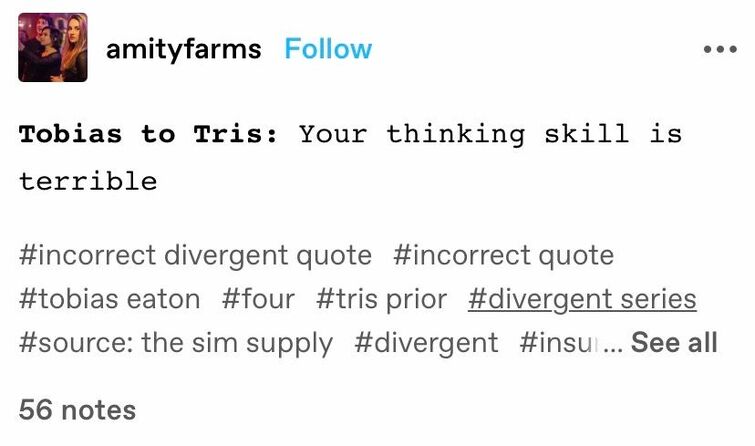 tris prior and tobias eaton quotes