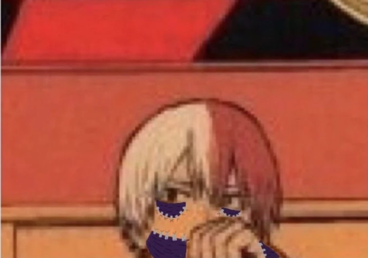 Is It Just Me Or Is Todoroki's Scar Actually Missing From This Image