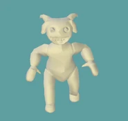 The model of Wollof's figure in Midnight Evil.