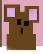 An early Retro-ish Plush that would eventually become the Rabbit Plush