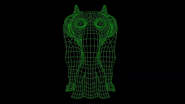 Wireframe turntable