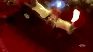 "There's a lesson here, kids: Money isn't everything. Having enough common sense to not make yourself the star of your own show and fly around until you kill yourself? Priceless." - The segment ending with a view of Franklin's hanging corpse, still visible while the camera lens is covered with his blood thanks to his still-bleeding neck from the severed jugular vein