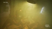"Habib and Hadal were a couple of gun runners who thought they'd make a killing. Instead, they shot up a hummus barrel, and got some bad gas." - The narrator being partially correct in explaining the doggerel as the segment ends with the corpses of all 4 men in the aftermath before the deathcard