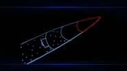 The top of the rocket