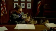 Hadley and his dog, Bear