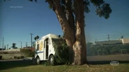 Sal having crashing his ice cream truck full of supplied controlled drugs into a tree, killing him instantaneously