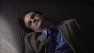 The segment ending with the narrator describing the hateful nature of Nigel as it shows his lifeless corpse after his deserved death for his abusive behavior and attitude