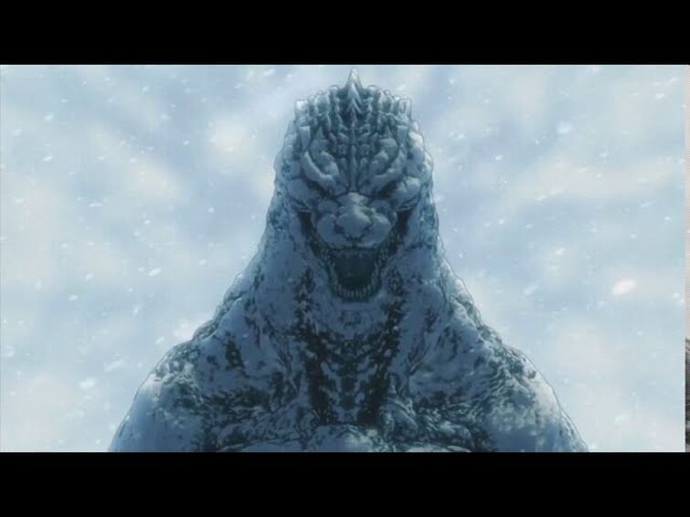 All Snow Godzilla scenes from the Shinkalion Movie in order (HD + Subtitles )