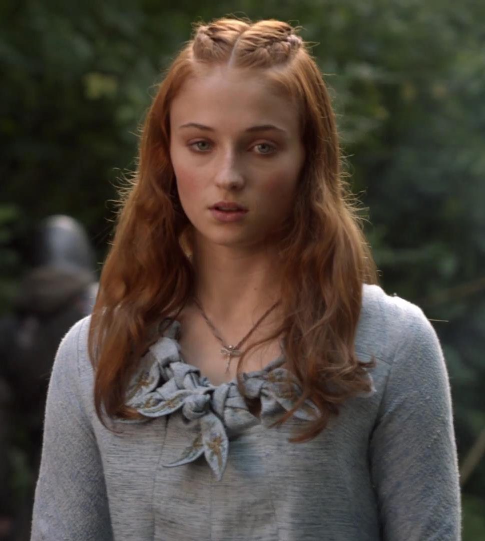 Sansa Stark Season 1 Hair