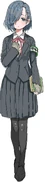 Concept art antiguo de Shizuka.