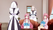 Mei returns to the Hanazono Household (and a rather enthusiastic maid)