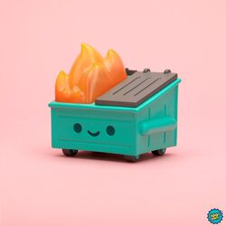 Dumpster fire store night light