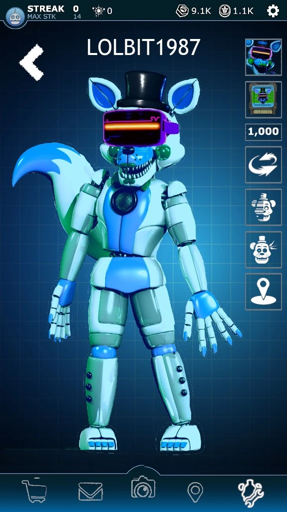 LOLBIT1987 in fnaf AR Fandom