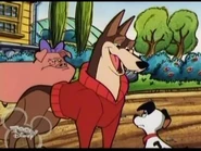 Thunderbolt with Lucky and Dumpling