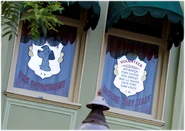 Pongo as the Main Street Firehouse mascot in Disneyland Paris.